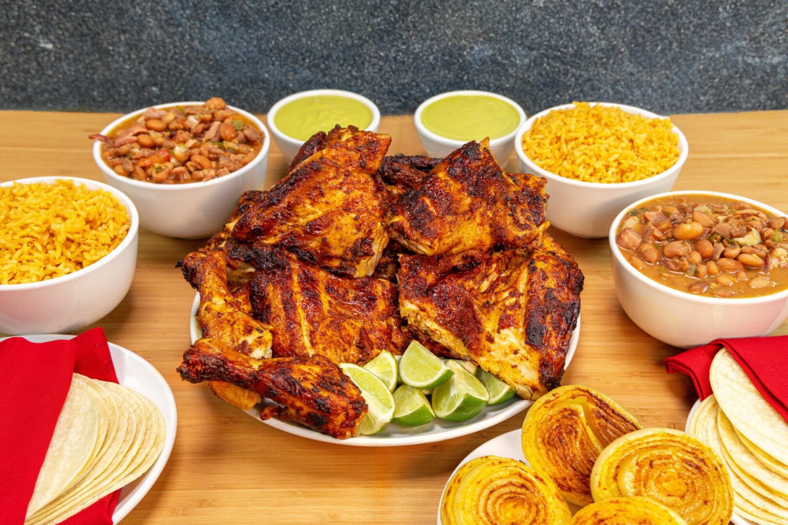 chicken with sides